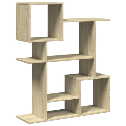 Raumteiler-Bücherregal Sonoma-Eiche 92x29x112 cm Holzwerkstoff