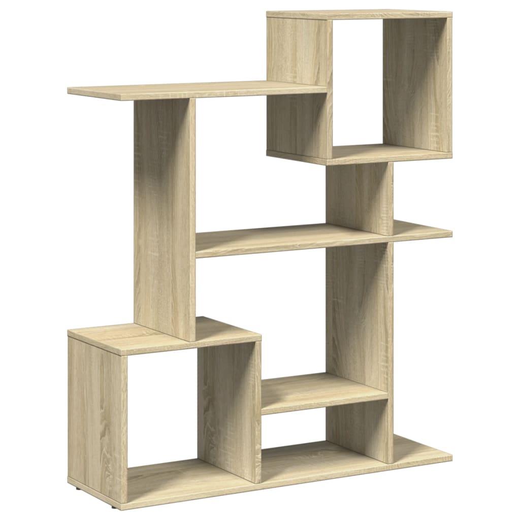 Raumteiler-Bücherregal Sonoma-Eiche 92x29x112 cm Holzwerkstoff