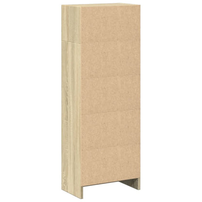 Bücherregal Sonoma-Eiche 40x24x109 cm Holzwerkstoff