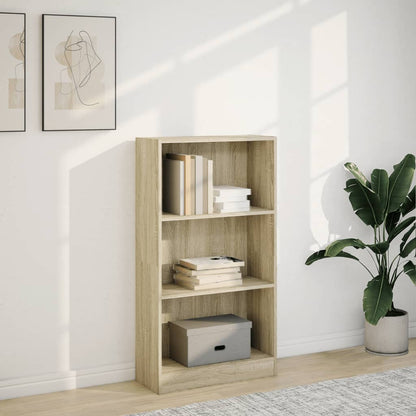 Bücherregal Sonoma-Eiche 60x24x109 cm Holzwerkstoff