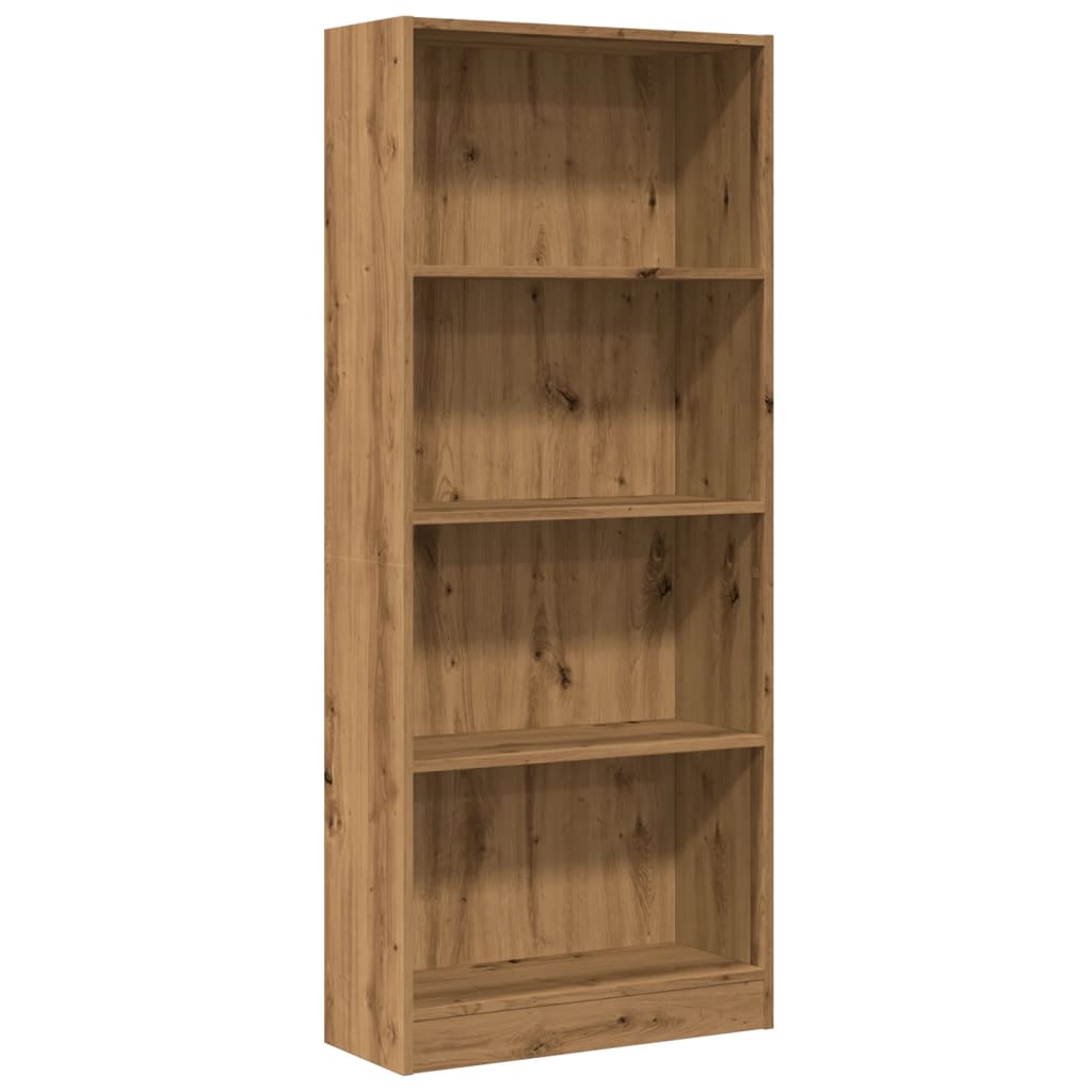 Bücherregal Artisan-Eiche 60x24x143 cm Holzwerkstoff