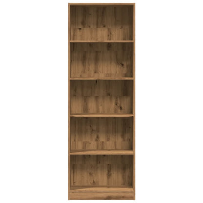 Bücherregal Artisan-Eiche 60x24x176 cm Holzwerkstoff