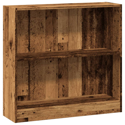 Bücherregal Altholz-Optik 80x24x76cm Holzwerkstoff