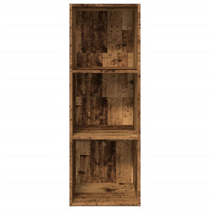 Bücherregal Altholz-Optik 40x30x114 cm Holzwerkstoff