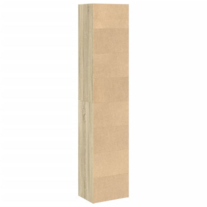 Bücherregal Sonoma-Eiche 40x30x189 cm Holzwerkstoff