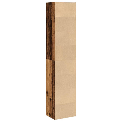 Bücherregal Altholz-Optik 40x30x189 cm Holzwerkstoff