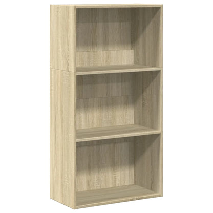 Bücherregal Sonoma-Eiche 60x30x114 cm Holzwerkstoff