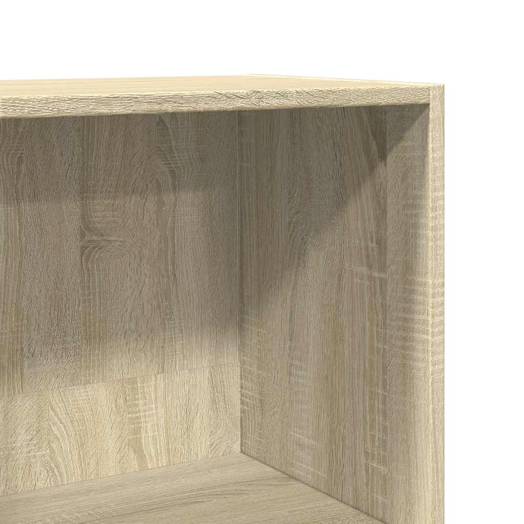 Bücherregal Sonoma-Eiche 60x30x114 cm Holzwerkstoff