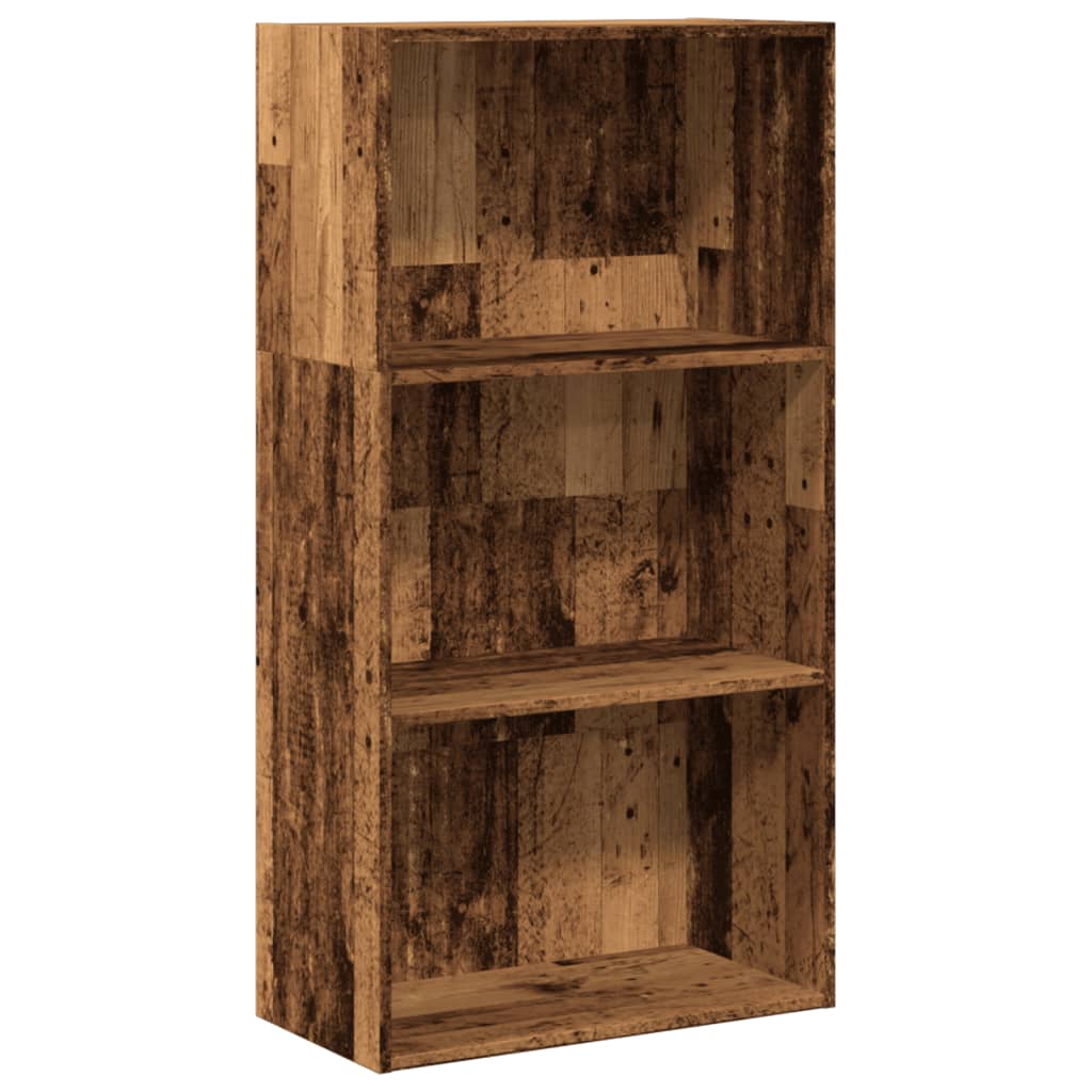 Bücherregal Altholz-Optik 60x30x114 cm Holzwerkstoff