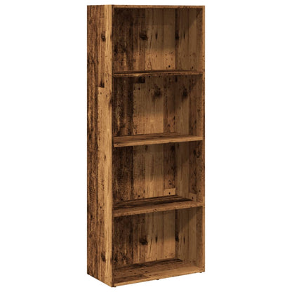 Bücherregal Altholz-Optik 60x30x152 cm Holzwerkstoff