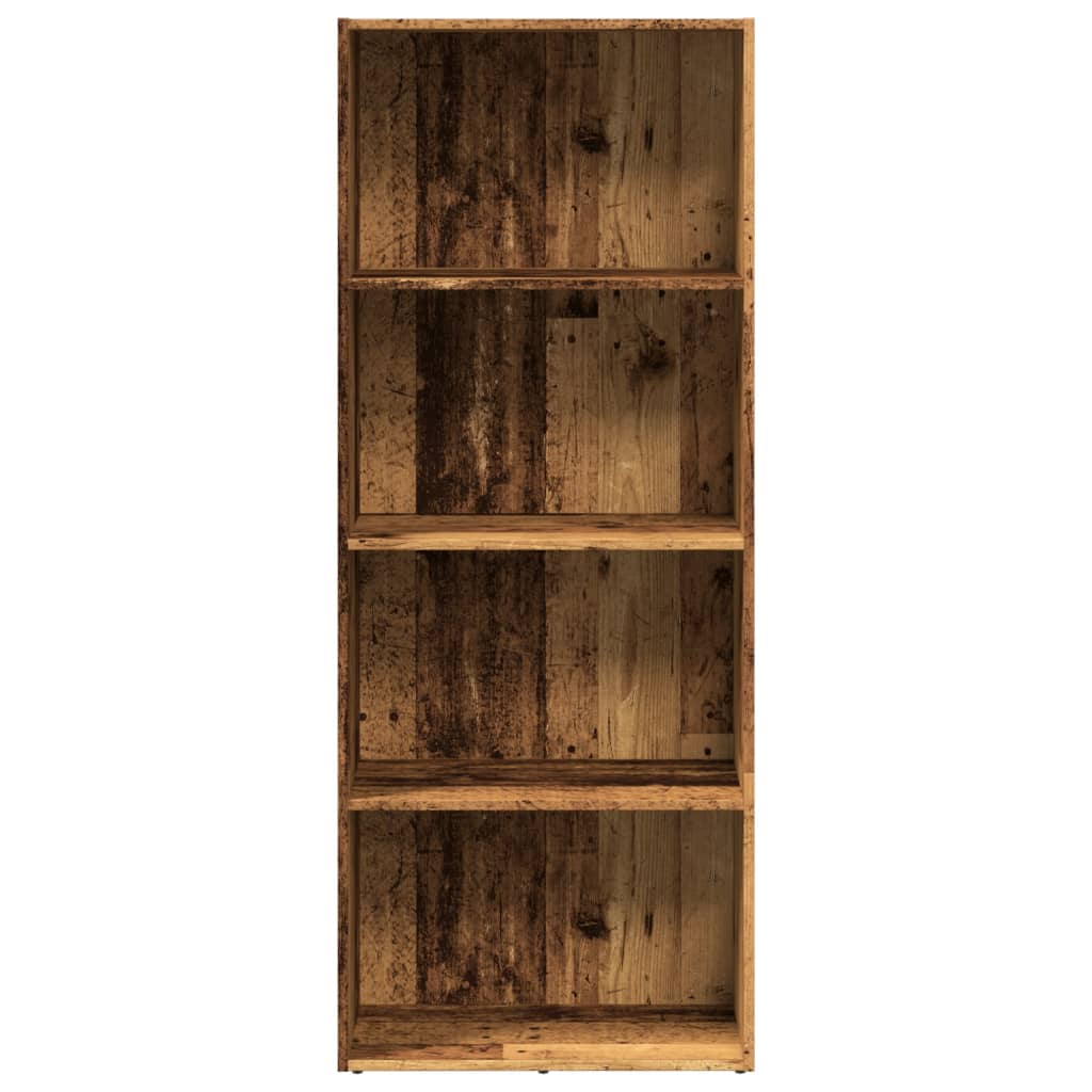 Bücherregal Altholz-Optik 60x30x152 cm Holzwerkstoff