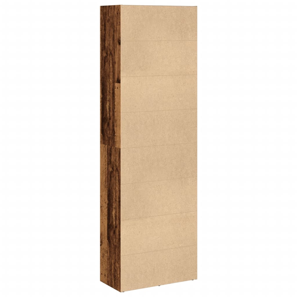 Bücherregal Altholz-Optik 60x30x189 cm Holzwerkstoff