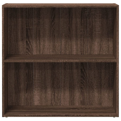 Bücherregal Braun Eichen-Optik 80x30x77 cm Holzwerkstoff