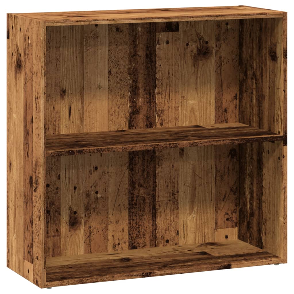 Bücherregal Altholz-Optik 80x30x77 cm Holzwerkstoff