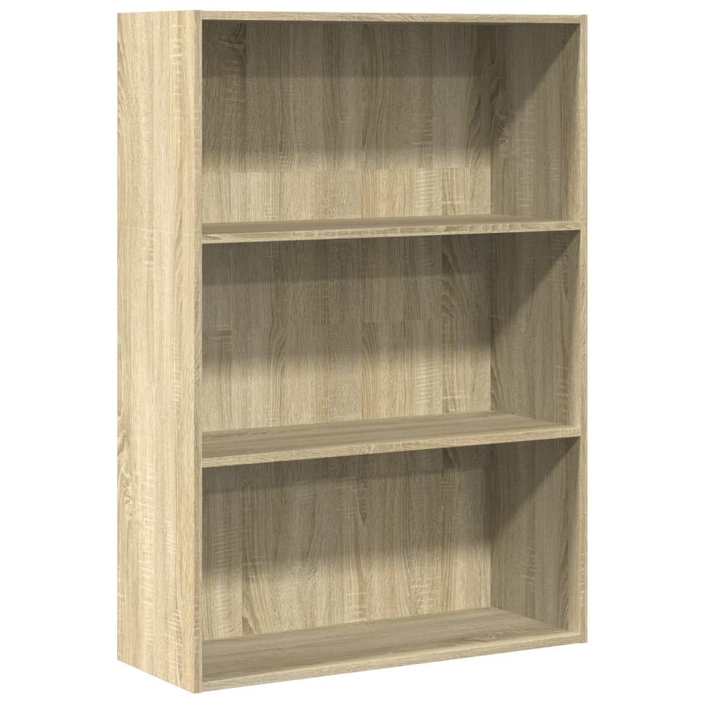 Bücherregal Sonoma-Eiche 80x30x114 cm Holzwerkstoff