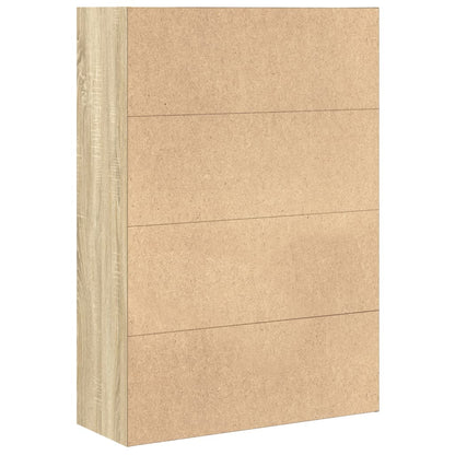 Bücherregal Sonoma-Eiche 80x30x114 cm Holzwerkstoff