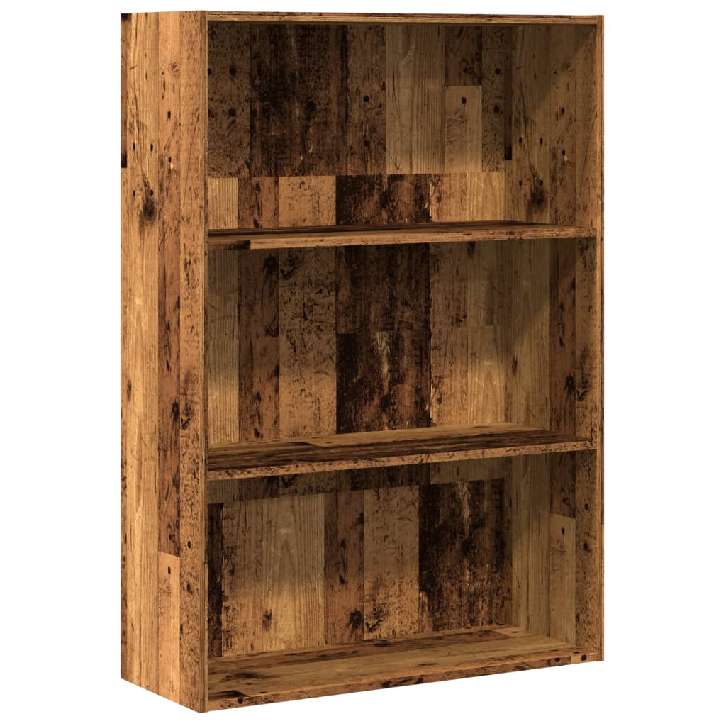 Bücherregal Altholz-Optik 80x30x114 cm Holzwerkstoff