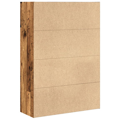 Bücherregal Altholz-Optik 80x30x114 cm Holzwerkstoff