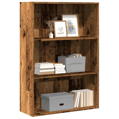 Bücherregal Altholz-Optik 80x30x114 cm Holzwerkstoff