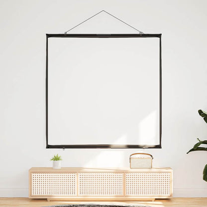 Schermo per proiettore, montaggio a parete, 72 pollici, 1:1