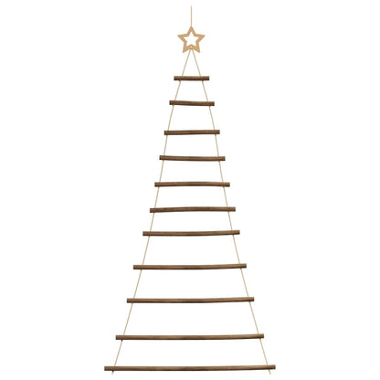 vidaXL Weihnachtsbaum mit Spitzensternen Aufhängen 74x150 cm