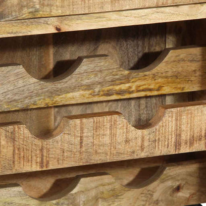 Küchentrolley Braun 55 x 40 x 80 cm Massivholz Mango