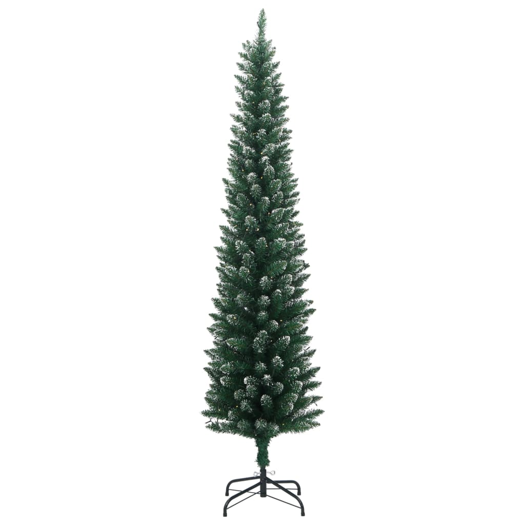 Künstlicher Weihnachtsbaum Schlank 150 LEDs 120 cm