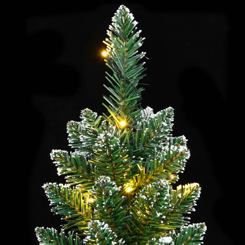 Künstlicher Weihnachtsbaum Schlank 150 LEDs 120 cm