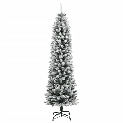 Künstlicher Weihnachtsbaum mit Schnee 150 LEDs 150 cm