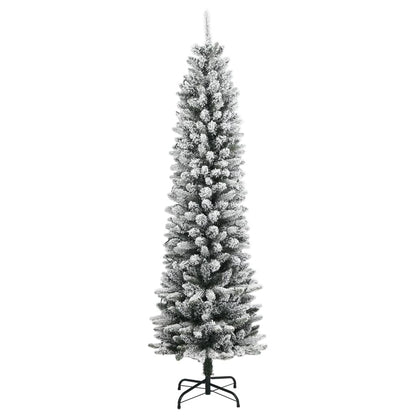 Künstlicher Weihnachtsbaum mit Schnee 300 LEDs 180 cm