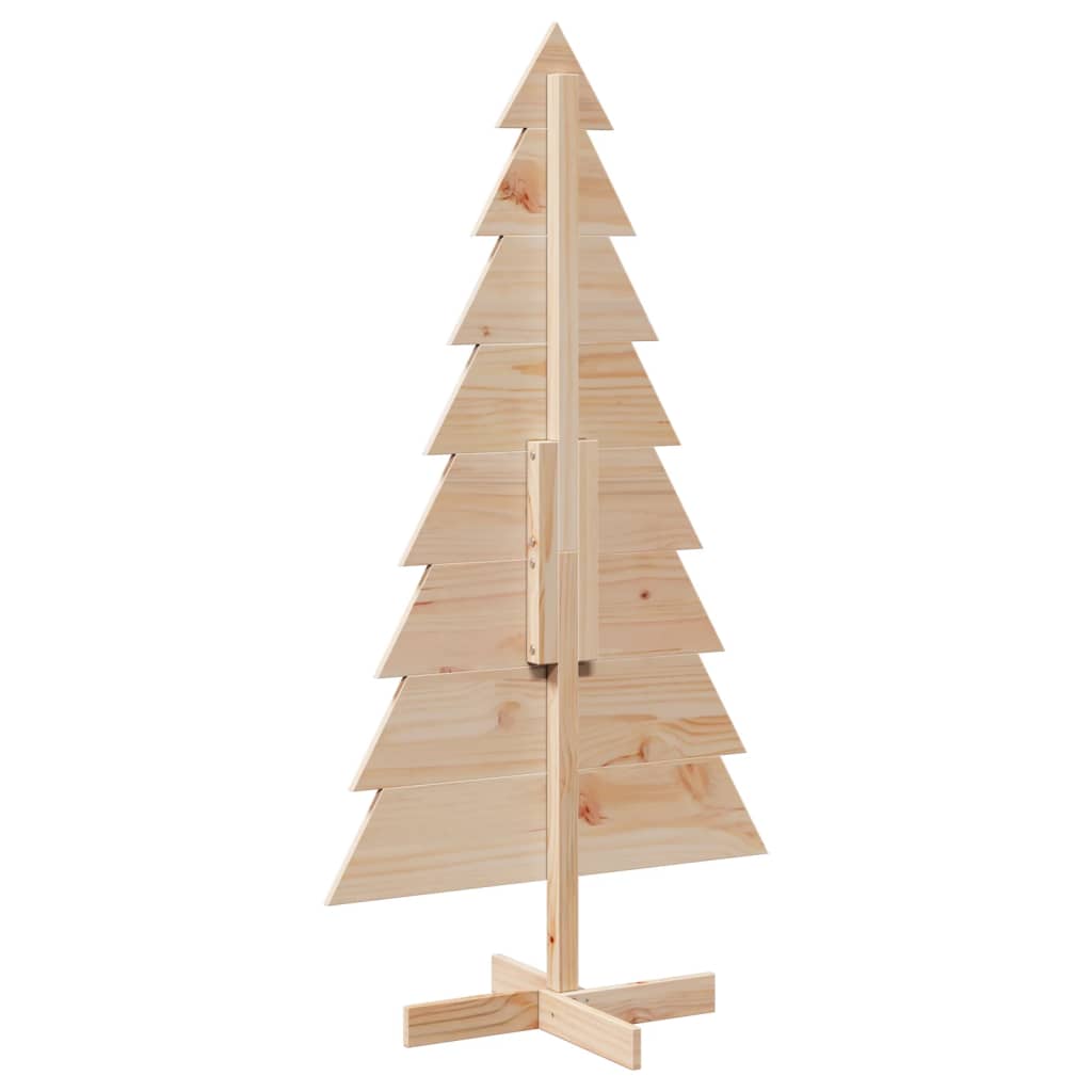 Weihnachtsbaum Holz zum Schmücken 150 cm Massivholz Kiefer