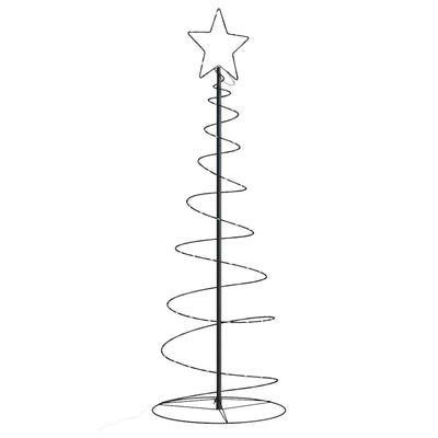 Weihnachtsbaum Kegelform 100 LEDs Warmweiß 150 cm