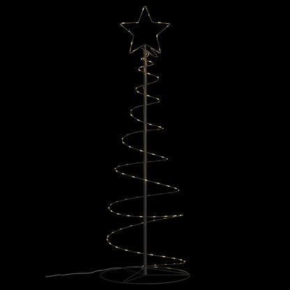 Weihnachtsbaum Kegelform 100 LEDs Warmweiß 150 cm