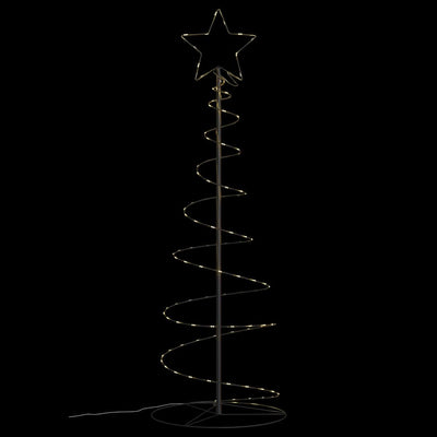 Weihnachtsbaum Kegelform 100 LEDs Warmweiß 150 cm