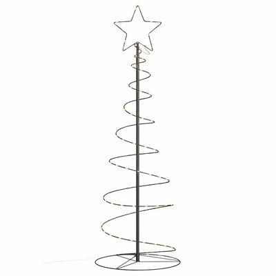 Weihnachtsbaum Kegelform 100 LEDs Warmweiß 150 cm