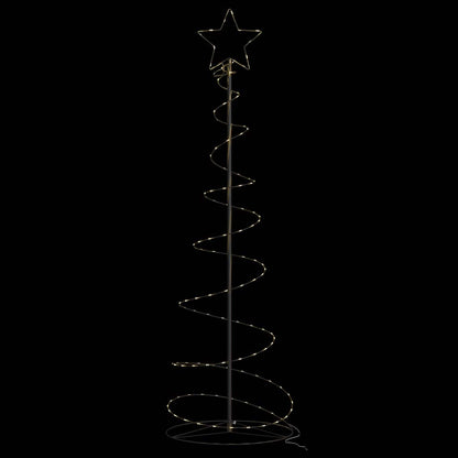 Weihnachtsbaum Kegelform 120 LEDs Warmweiß 180 cm