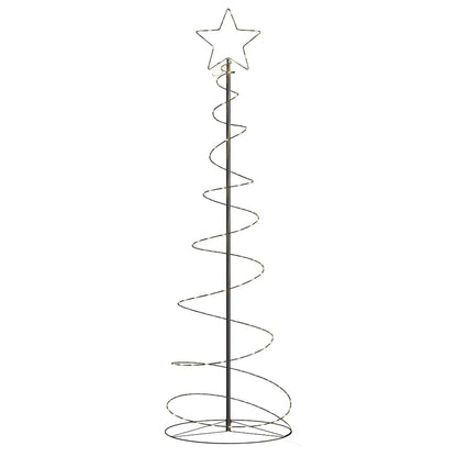 Weihnachtsbaum Kegelform 120 LEDs Warmweiß 180 cm