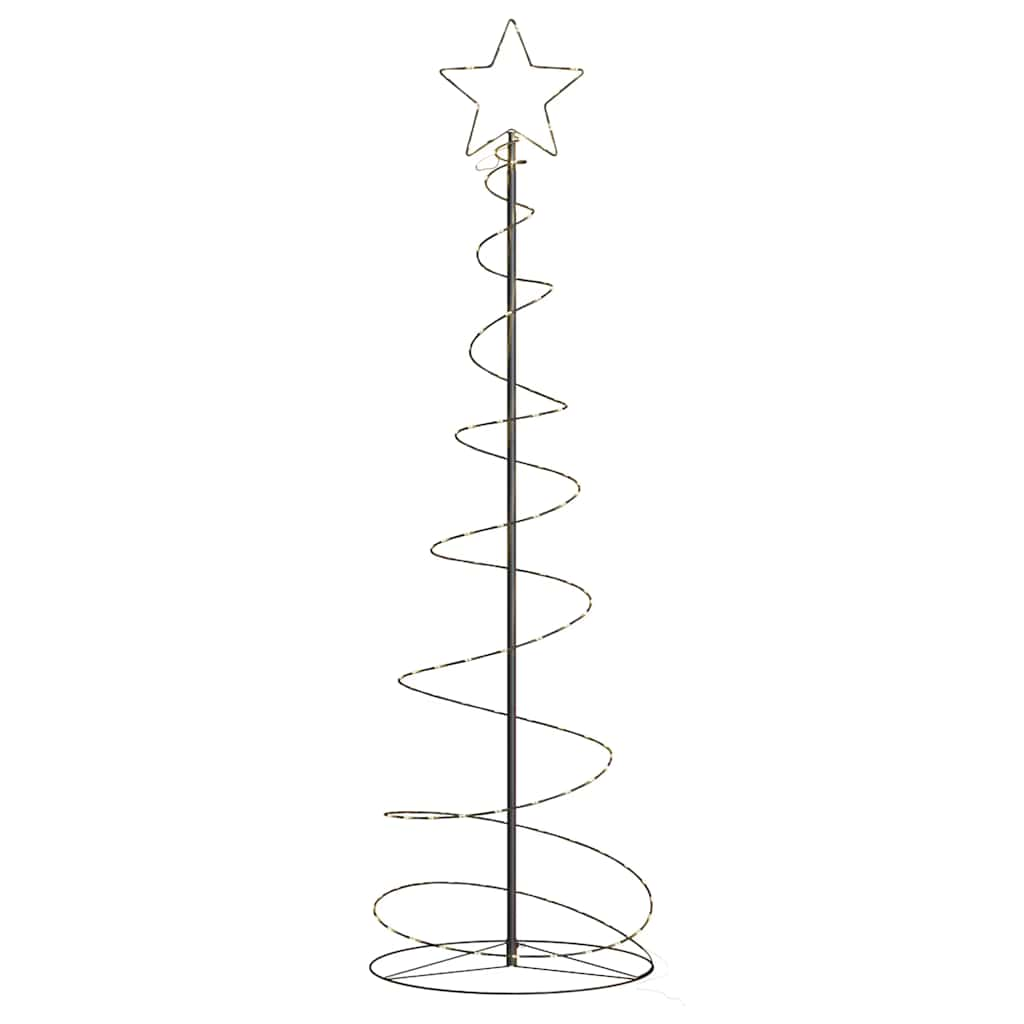 Weihnachtsbaum Kegelform 120 LEDs Warmweiß 180 cm