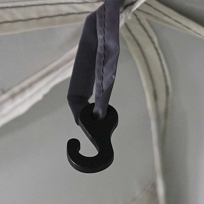 Poolzelt mit abnehmbarem Überzelt Netzwänden Grau 690x690cm