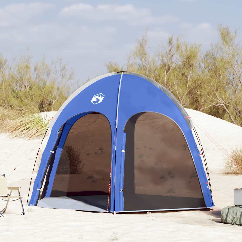 Tenda da piscina Azzurro 366 x 305 x 231 cm Poliestere e fibra di vetro