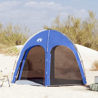 Tenda da piscina Azzurro 366 x 305 x 231 cm Poliestere e fibra di vetro