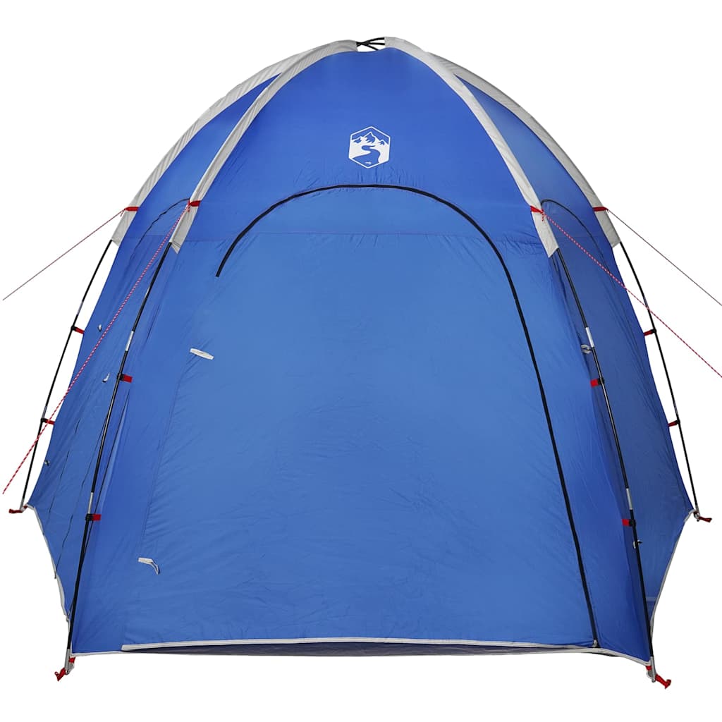 Tenda da piscina Azzurro 366 x 305 x 231 cm Poliestere e fibra di vetro