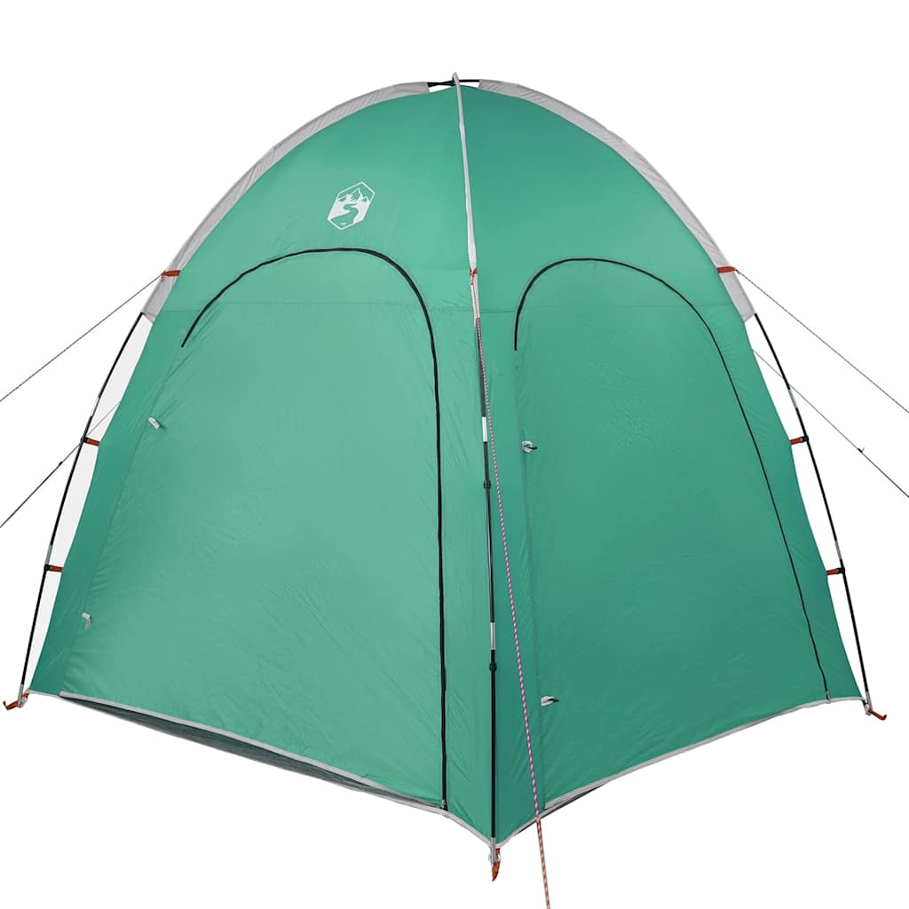 Tenda da piscina, verde mare, 366 x 305 x 231 cm, poliestere e fibra di vetro
