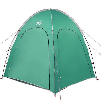 Tenda da piscina, verde mare, 366 x 305 x 231 cm, poliestere e fibra di vetro
