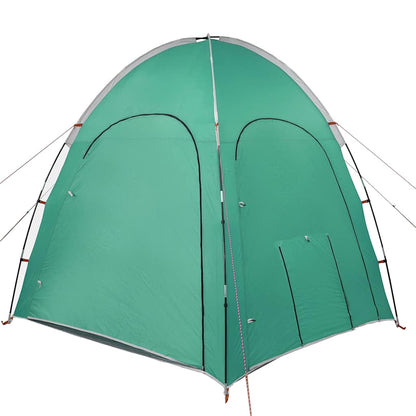 Tenda da piscina, verde mare, 366 x 305 x 231 cm, poliestere e fibra di vetro