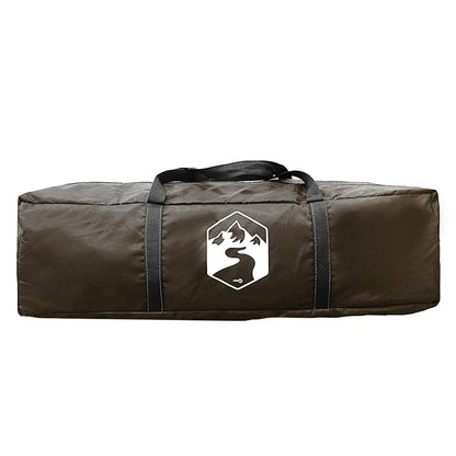 Angelzelt 5 Personen Braun Wasserdicht