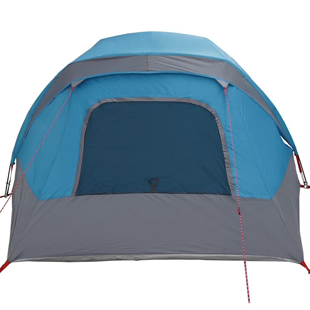 Familienzelt für 6 Personen Blau Wasserdicht