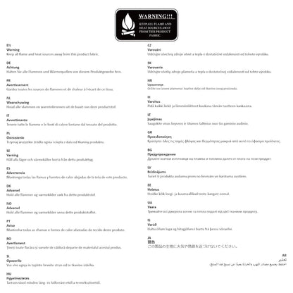 Familienzelt für 6 Personen Grau und Orange Wasserdicht