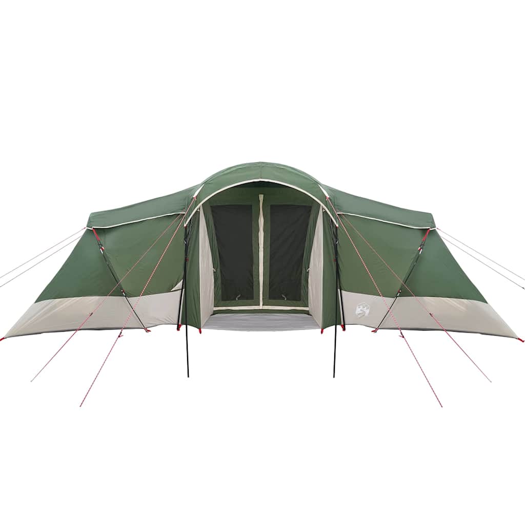 Tenda verde con tetto, 721 x 335 x 212 cm, poliestere