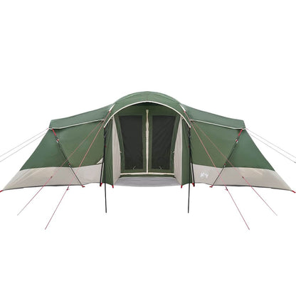 Tenda verde con tetto, 721 x 335 x 212 cm, poliestere